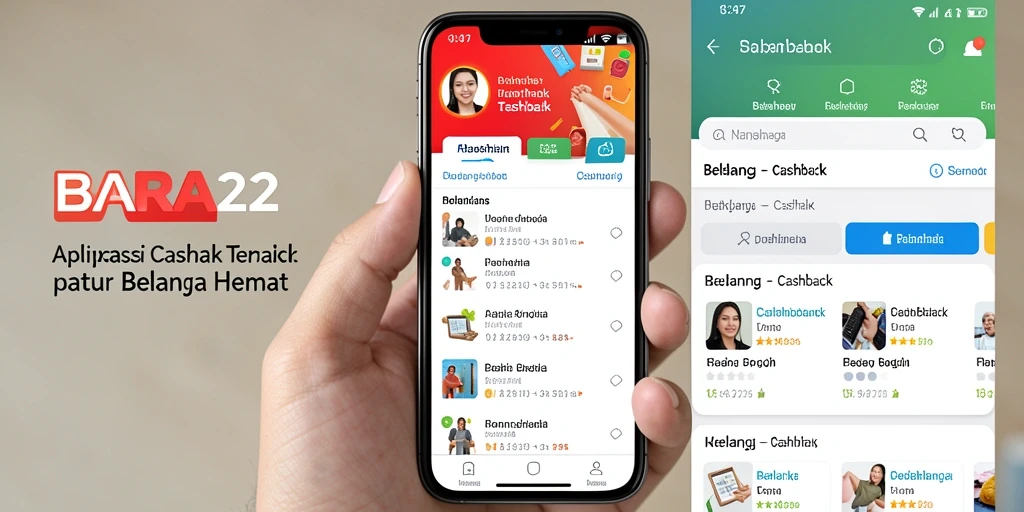 Tampilan antarmuka BARA22 yang menarik dan mudah digunakan.
