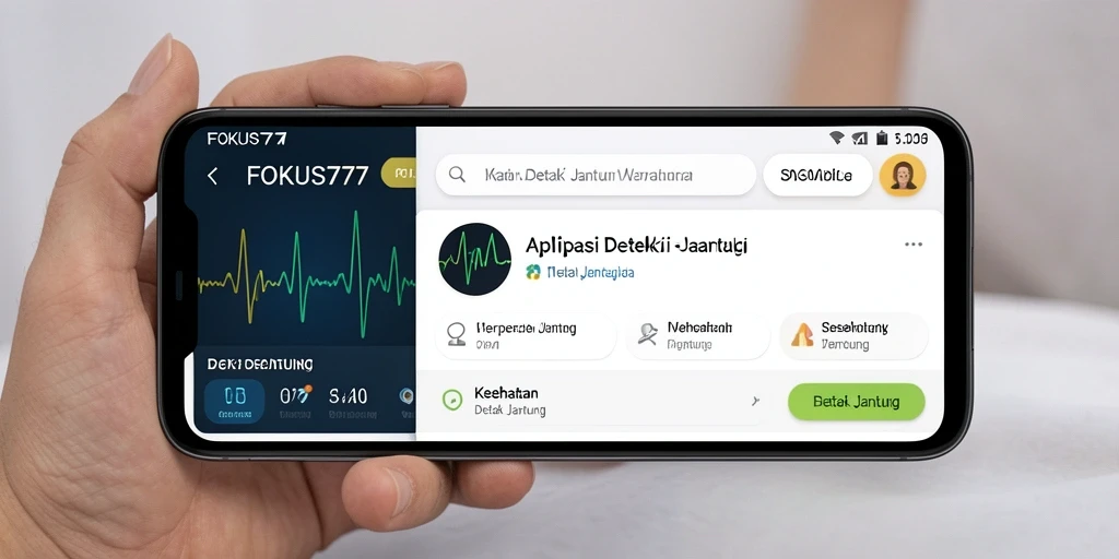 Tampilan antarmuka FOKUS777 yang intuitif dan informatif.