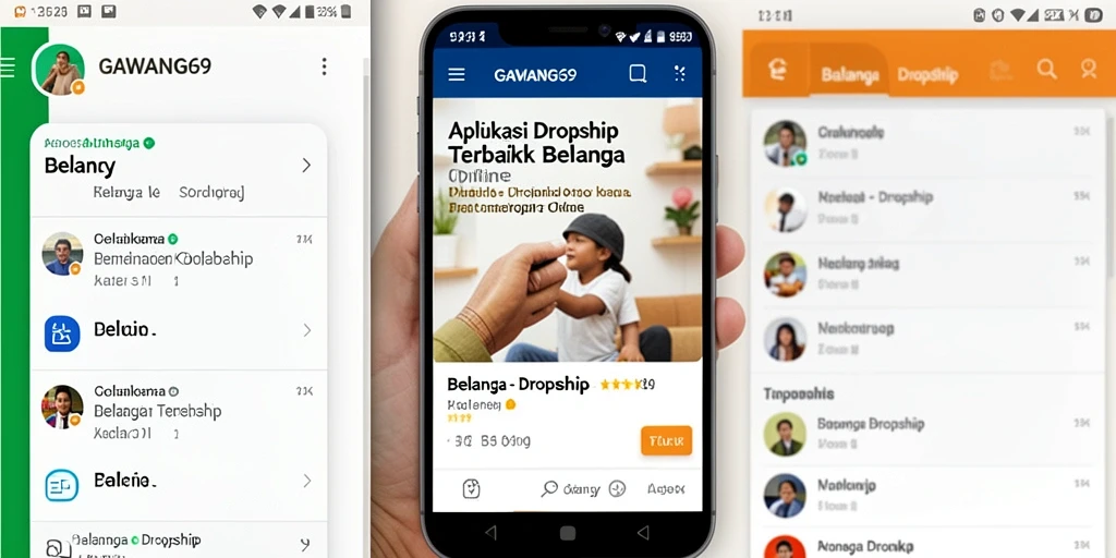 Antarmuka GAWANG69 yang user-friendly untuk dropshipping.