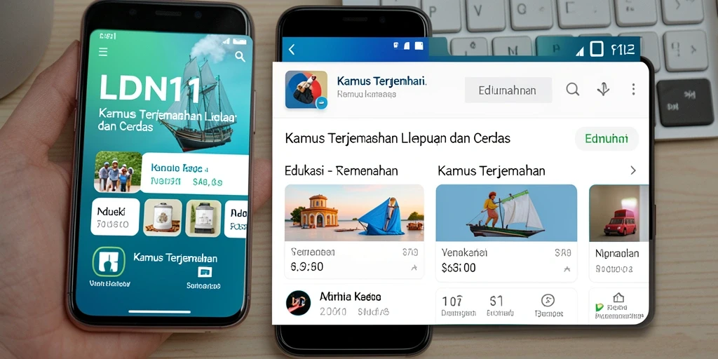 Tampilan antarmuka aplikasi LDN11 yang bersih dan fungsional.