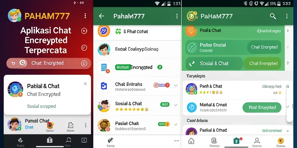 Tampilan aplikasi PAHAM777 yang intuitif dan menarik.