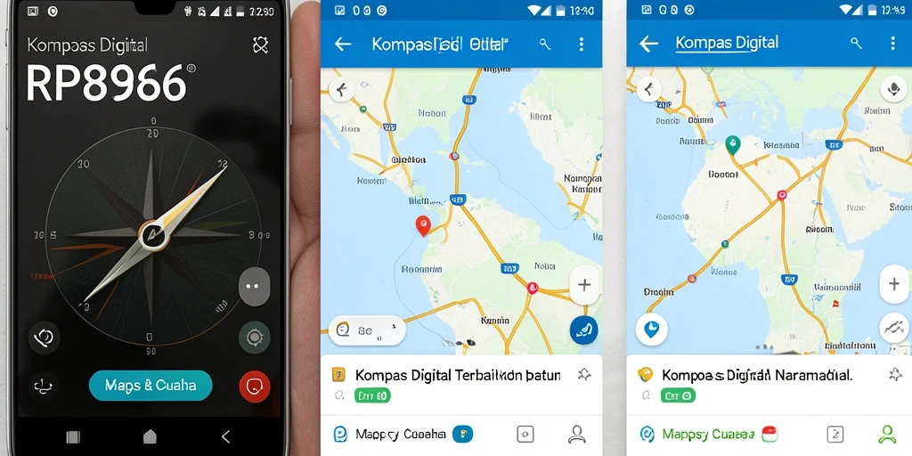 Tampilan antarmuka pengguna RP886 yang intuitif dan fungsional.