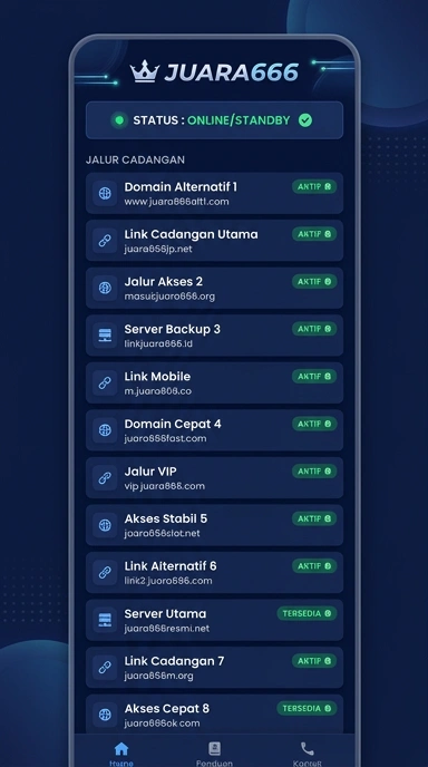 Halaman Link Alternatif juara666 untuk Pengguna Android
