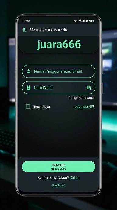 Masuk Akun Juara666 untuk Pengguna Android Indonesia